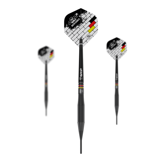 Bulls Martin Schindler The Wall Black Brass Softdarts - 18g