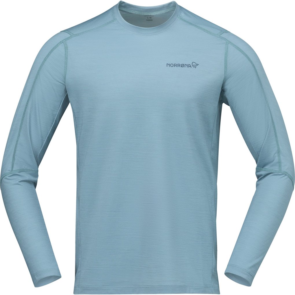 Norrona falketind equaliserUll Long Sleeve Shirt Men - Trooper