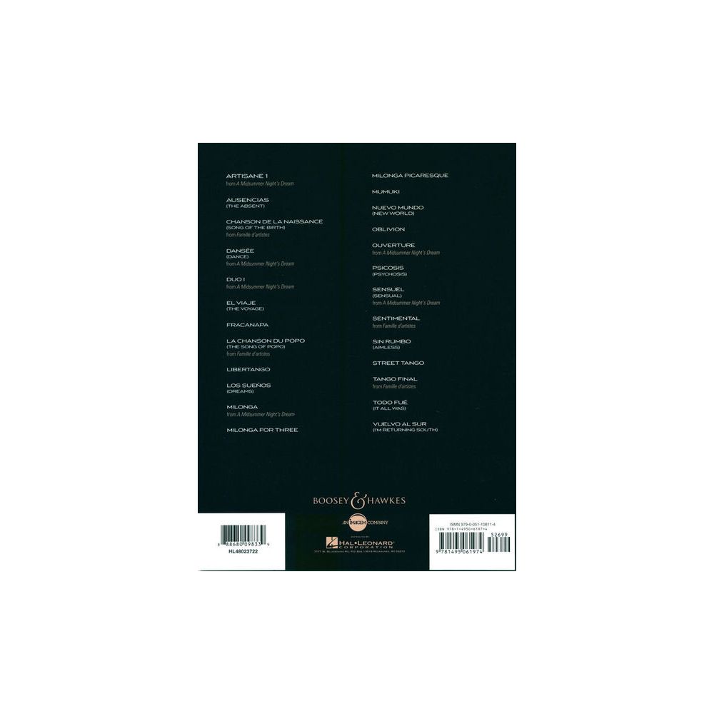 Boosey & Hawkes 25 Piazzolla Tangos Trumpet – Thomann Ireland