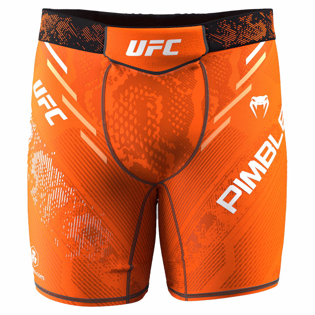 UFC Adrenaline Unrivaled by Venum Paddy Pimblett Vale Tudo Fight Short - Orange - Mens