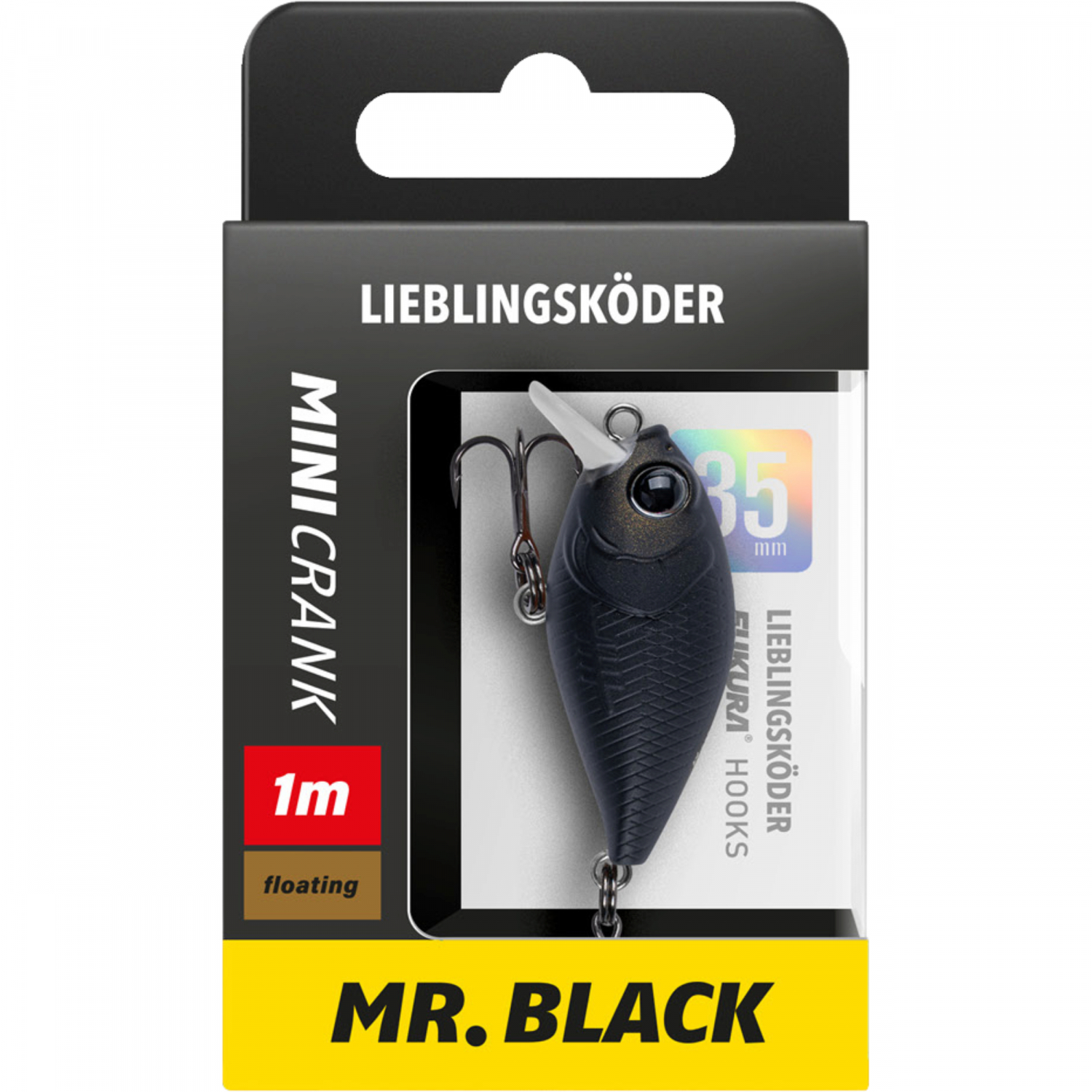Lieblingsköder Mini Crank (Mr. Black)