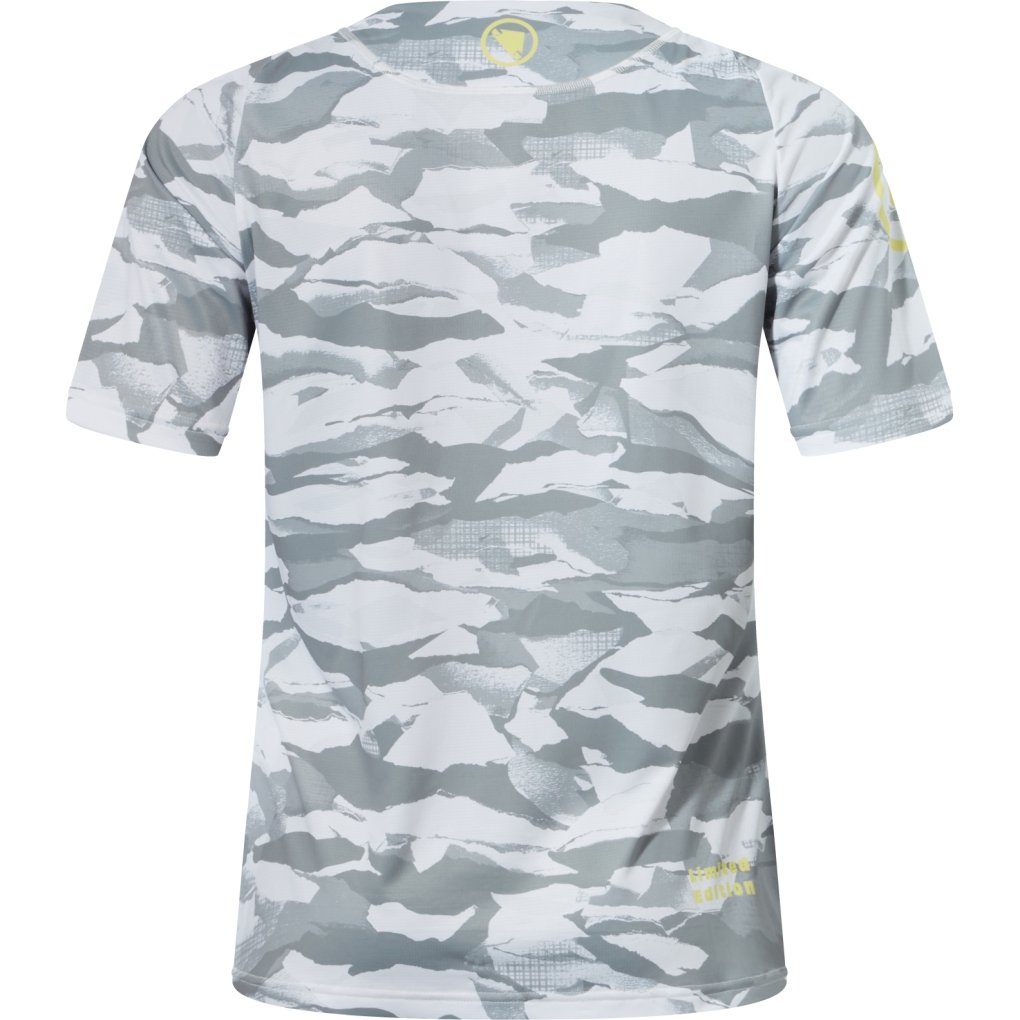 Endura Mountain Camo Ltd Printed Short Sleeve Tee Women - haar grey