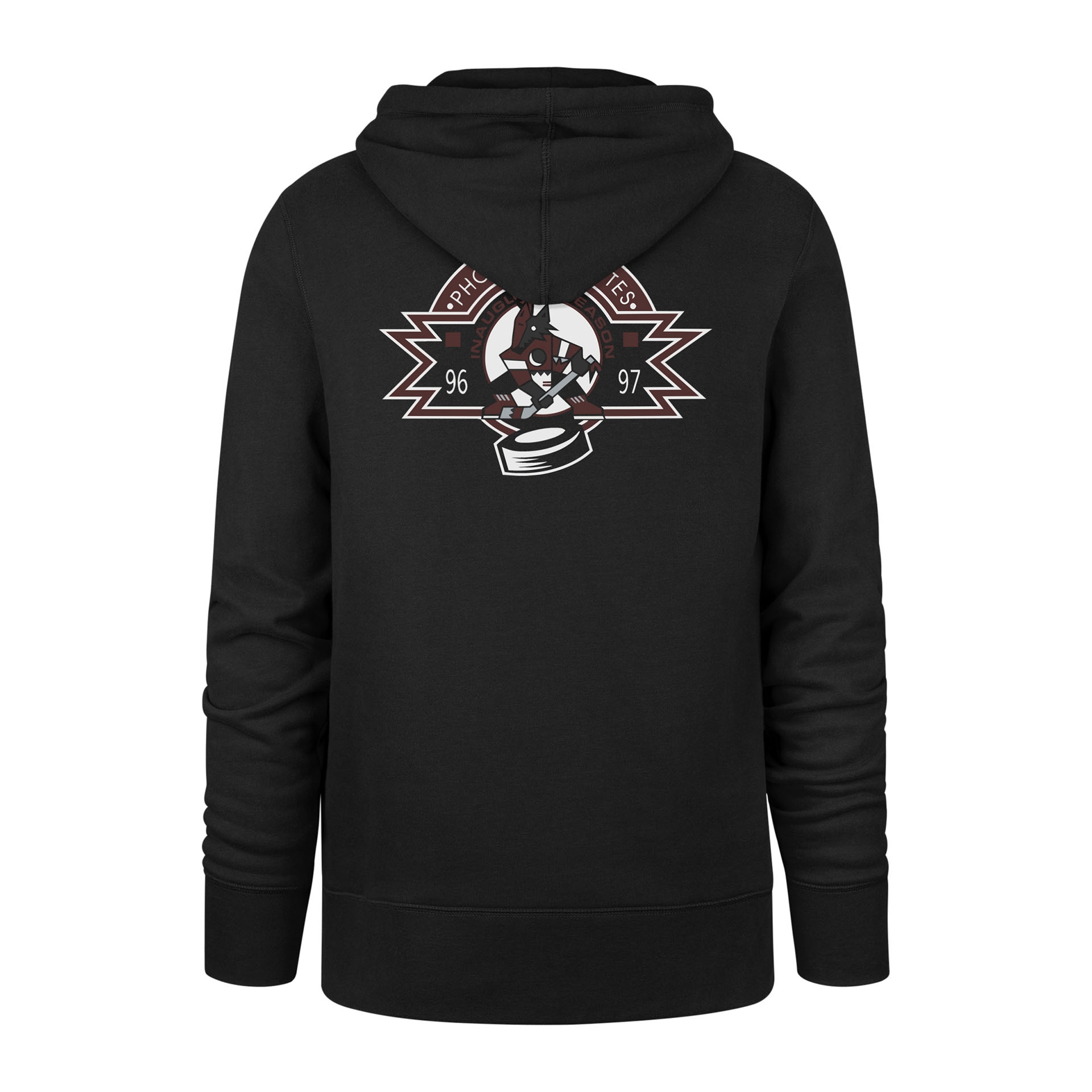 Arizona Coyotes Tonal Backer Burnside NHL Hoodie Black