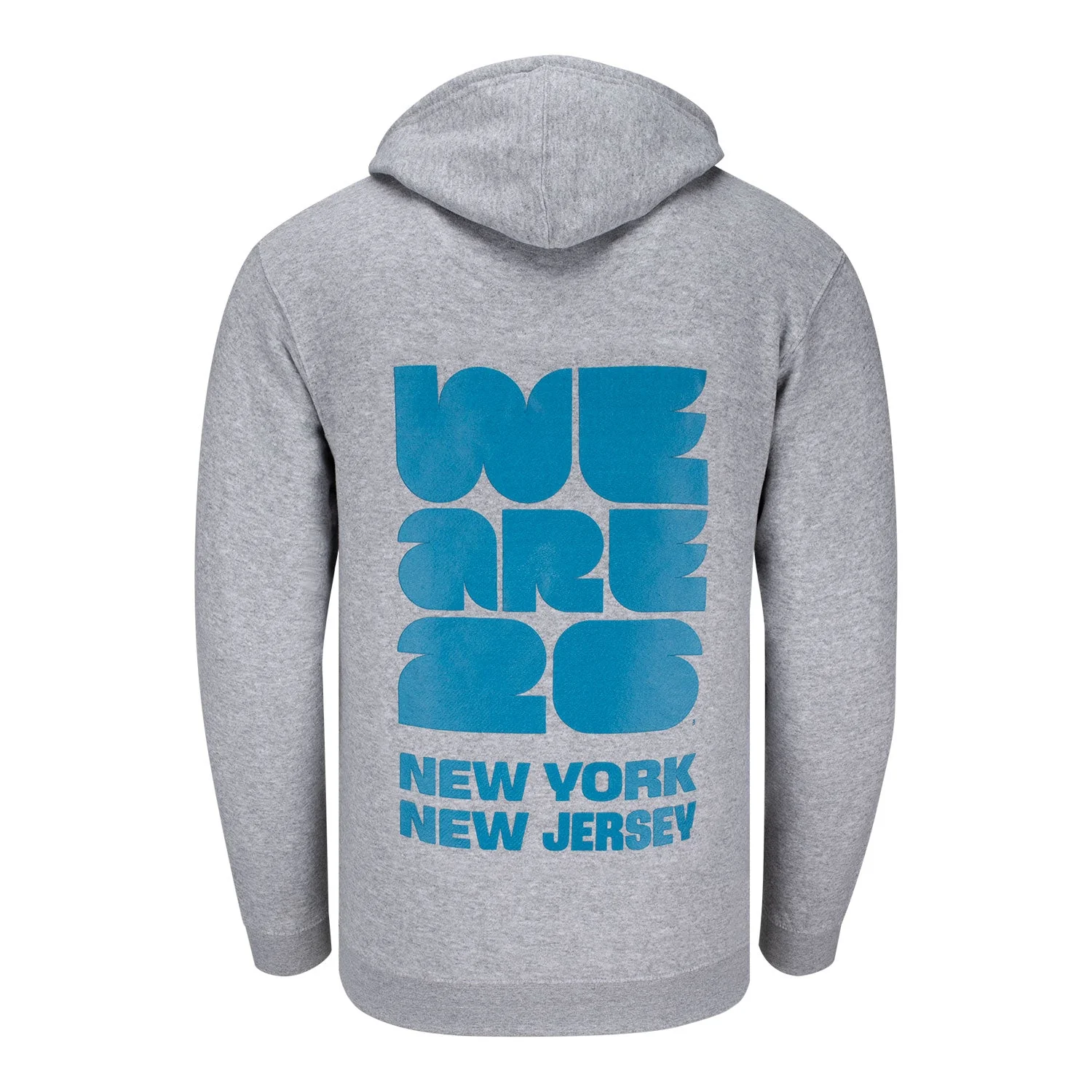 2026 Soccer Fan Collection New York New Jersey Grey Hoodie - Unisex