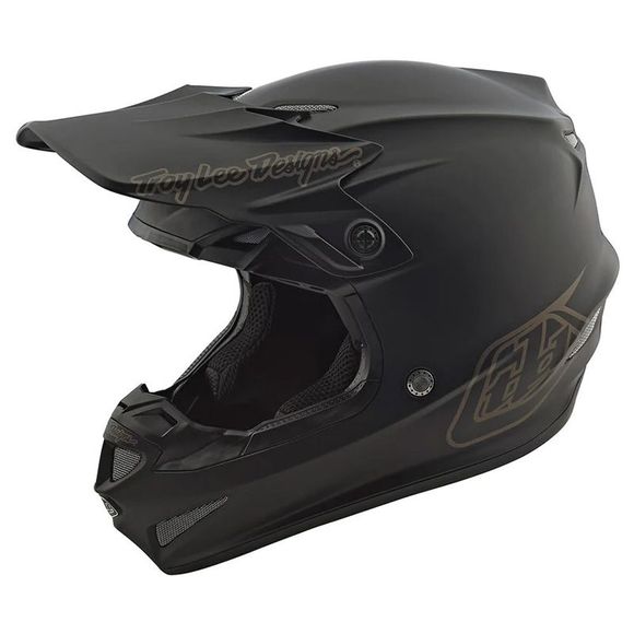 TroyLee design SE4 POLYACRYLITE MIDNIGHT CHILDREN'S cross helmet - BlackRef: TRL0892