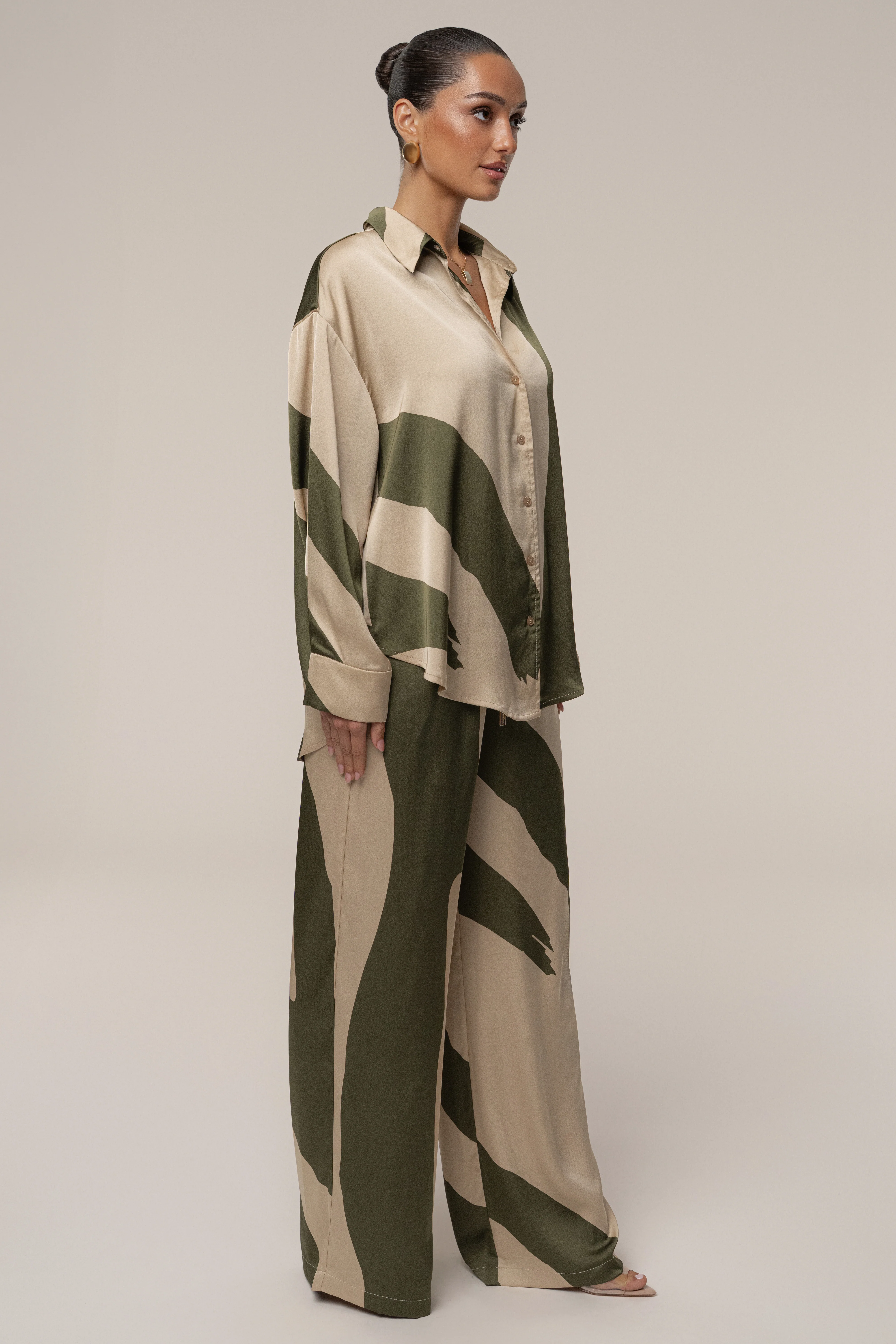 Multi Ella Safari Blouse