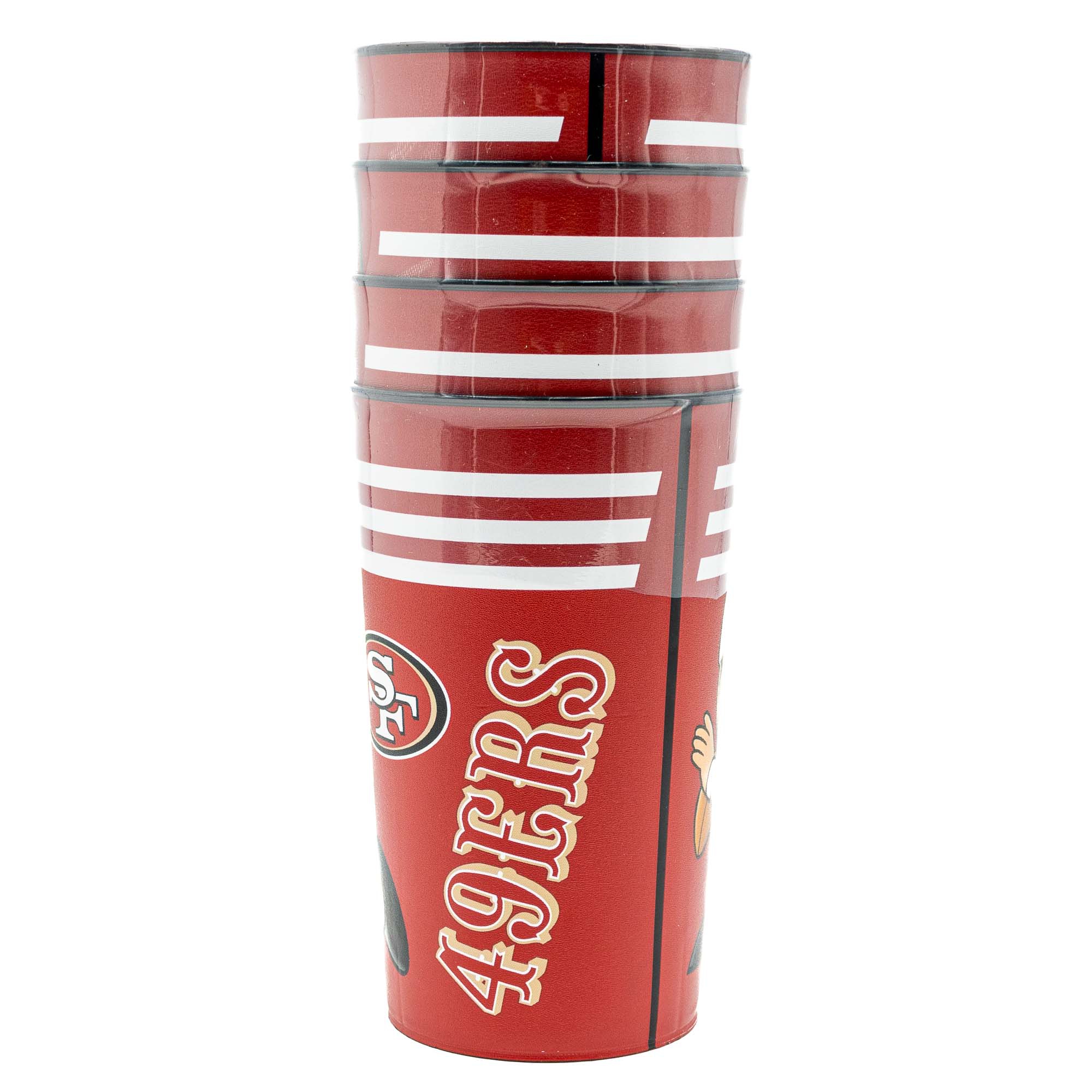 San Francisco 49ers NFL TeenyMates Party Cup Set (4-Pack)