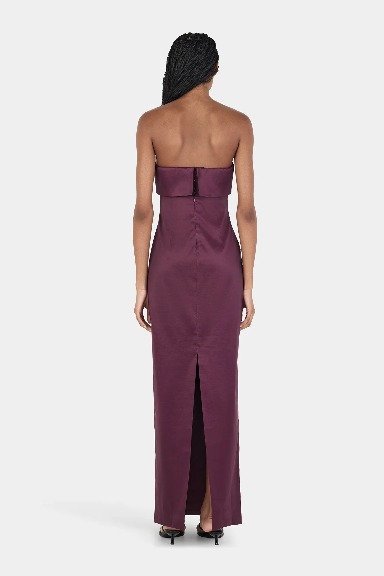 Julia Midi Dress Mulberry