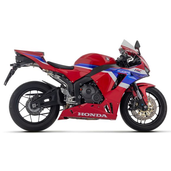Silencieux Arrow indy race titane embout carbone - GrisHONDA 600 CBR 600 RR - 2024 - 2025Ref : AW0643 / 71971PK