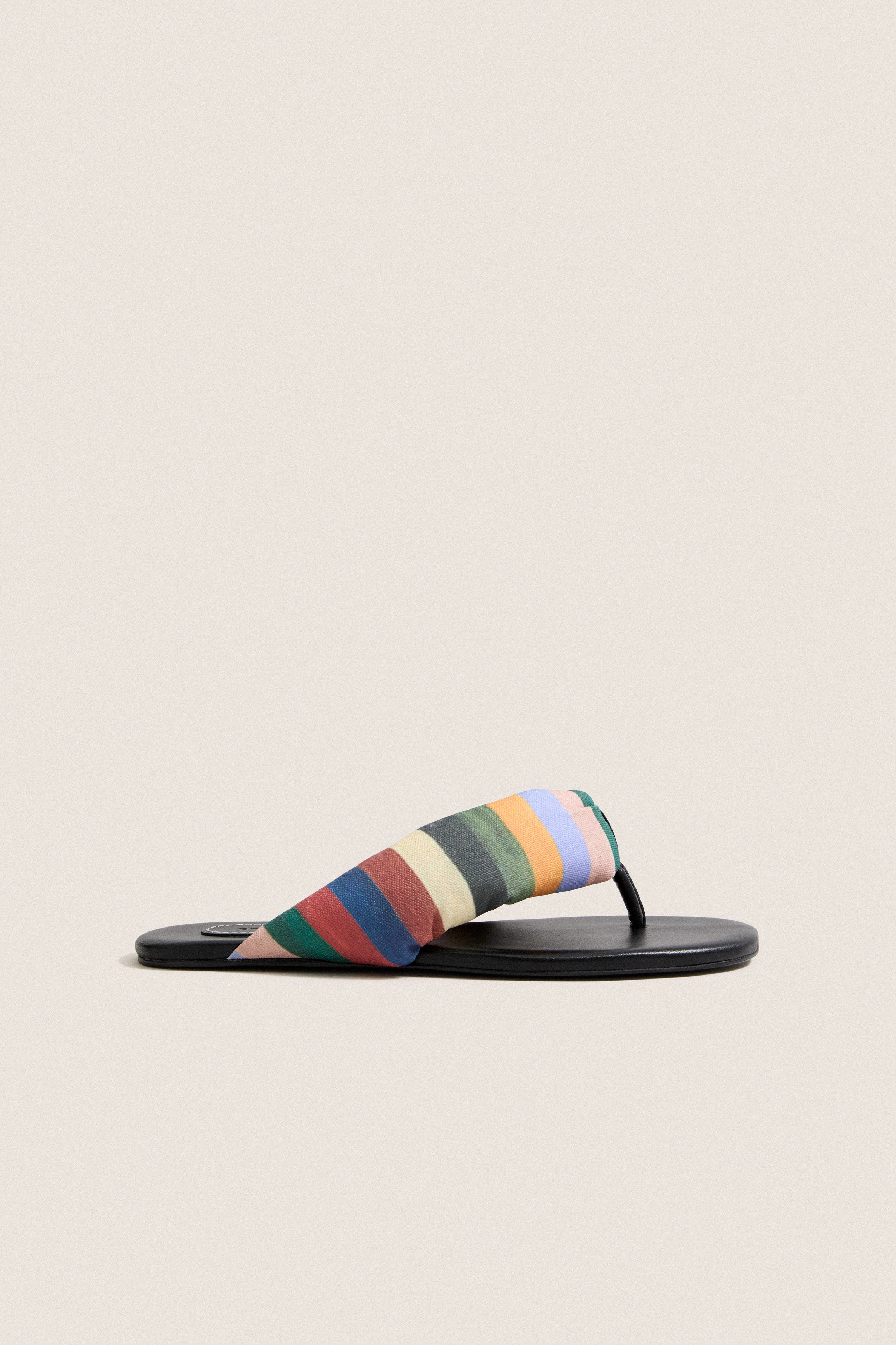 Artist Stripe Juno Thong Sandal
