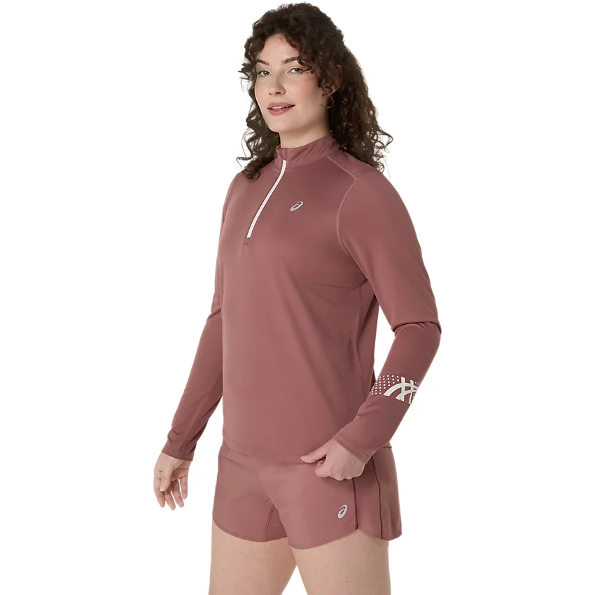ASICS ICON 1/2 ZIP LS TOP