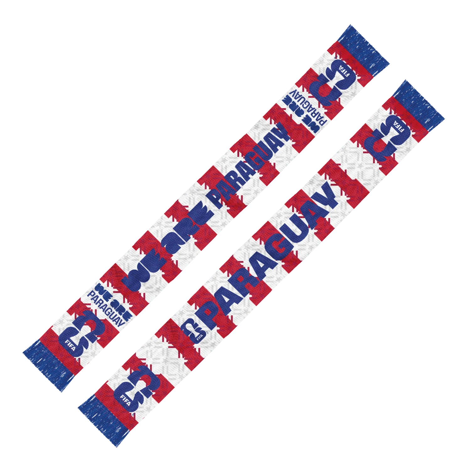 2026 Soccer Fan Collection 'We Are' Paraguay Scarf