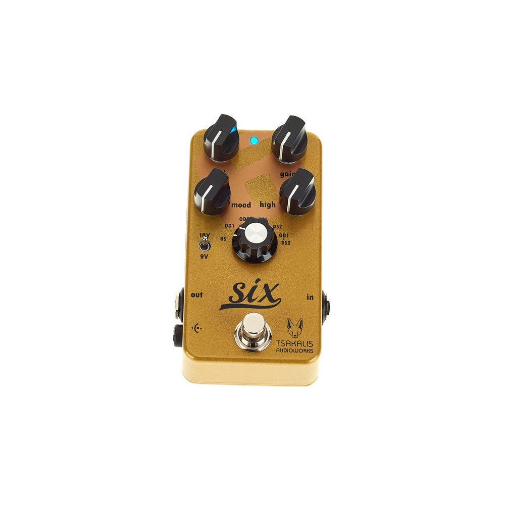 Tsakalis AudioWorks Six Boost/Overdrive/Distortion – Thomann Ireland