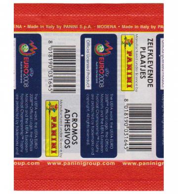 Panini EURO 2008 Packet - Swiss Version