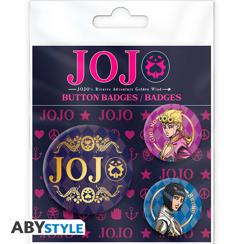 JOJO'S BIZARRE ADVENTURE Badge Pack Golden Wind