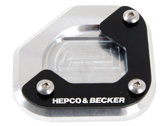 Hepco & Becker side stand extension - black/silverRef: Hbe02587A / 4211653 00 91