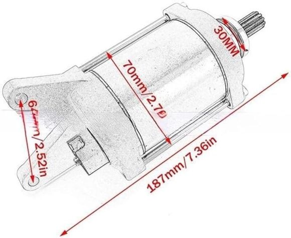 Démarreur Tecnium Ref : TE20955A / 1149210