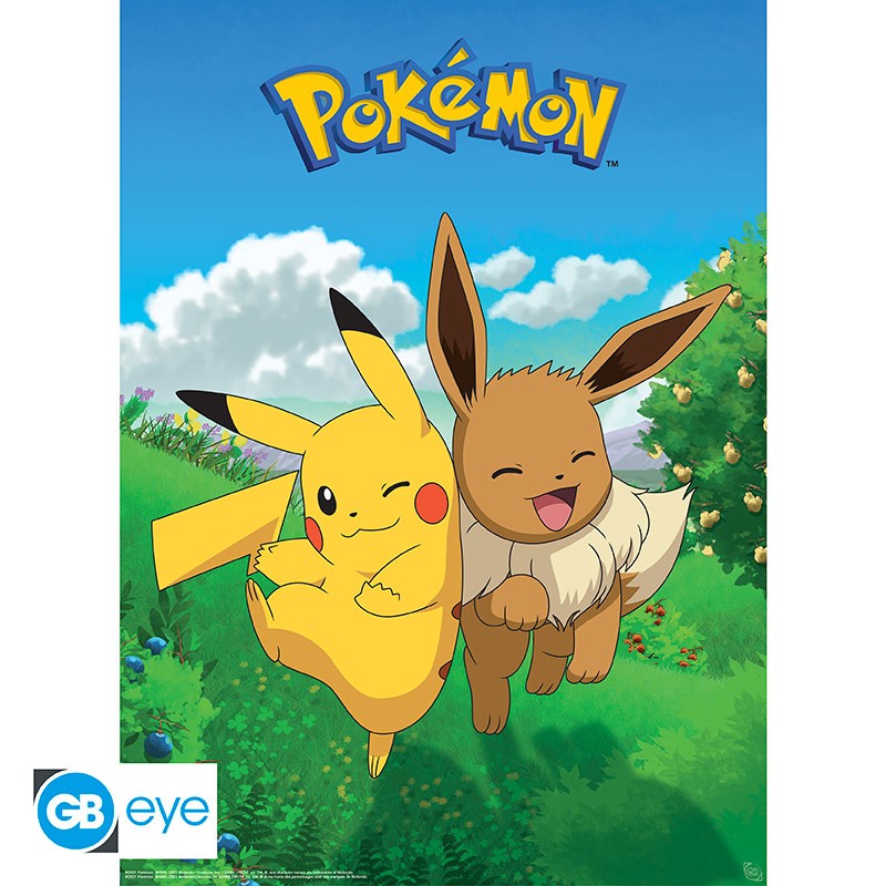 POKEMON Set 2 Chibi Posters Environments (52x38cm)