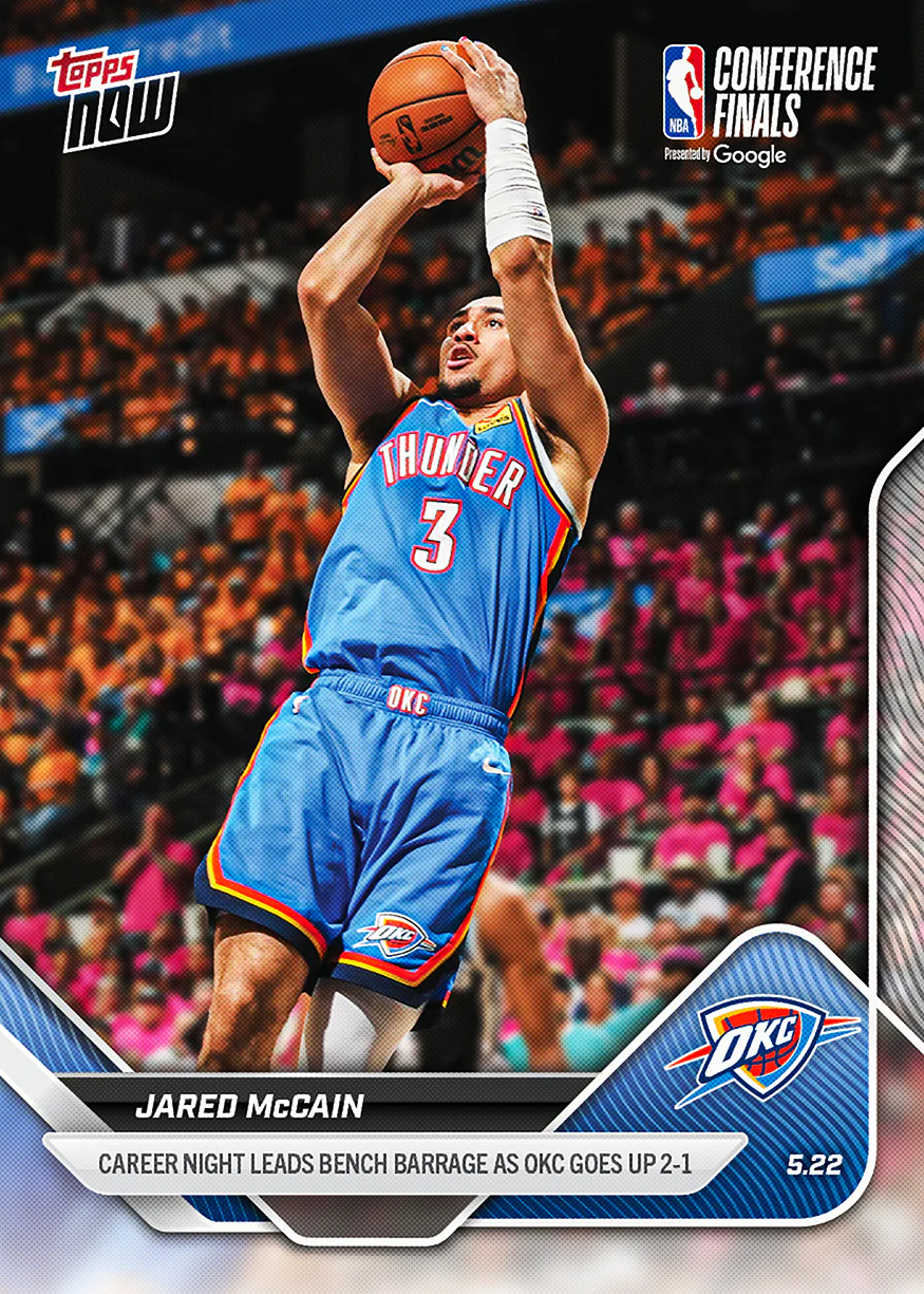 Jared McCain - 2025-26 NBA Topps NOW® - Card 318