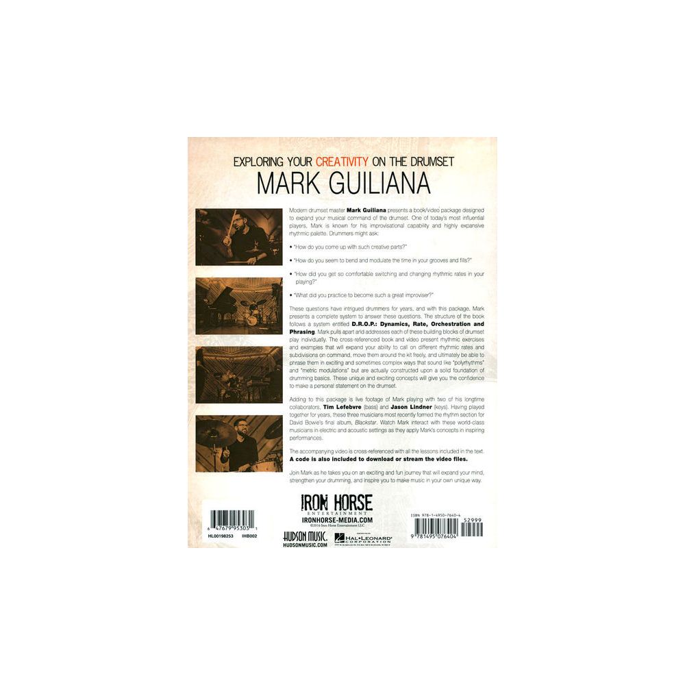 Hudson Music Mark Guiliana Creativity Drums – Thomann Ireland