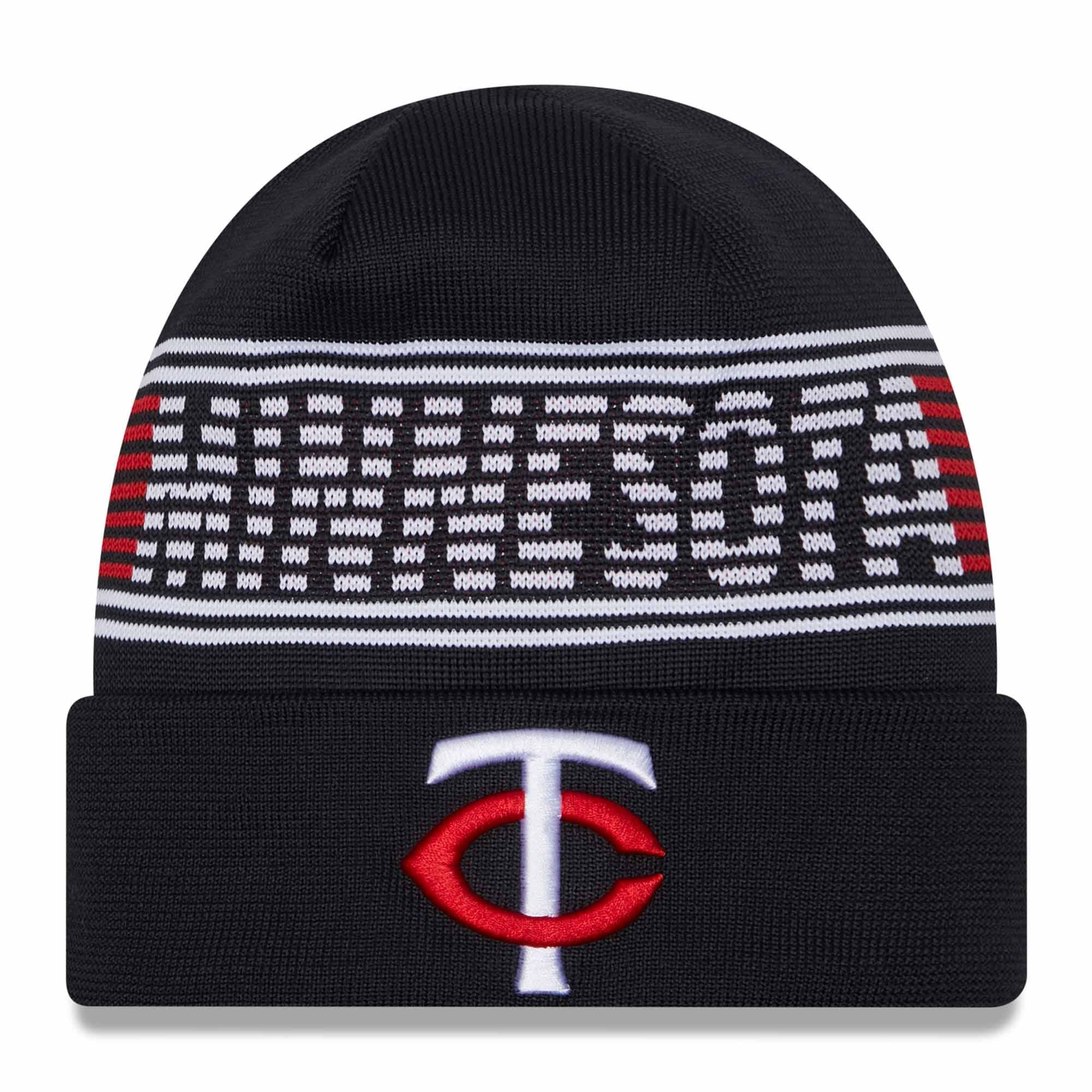 Minnesota Twins Authentic 2024 MLB Clubhouse New Era Beanie Knit