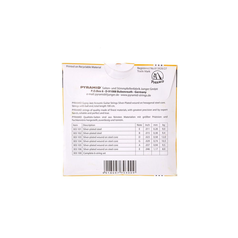 Pyramid Gypsy Jazz Django 011