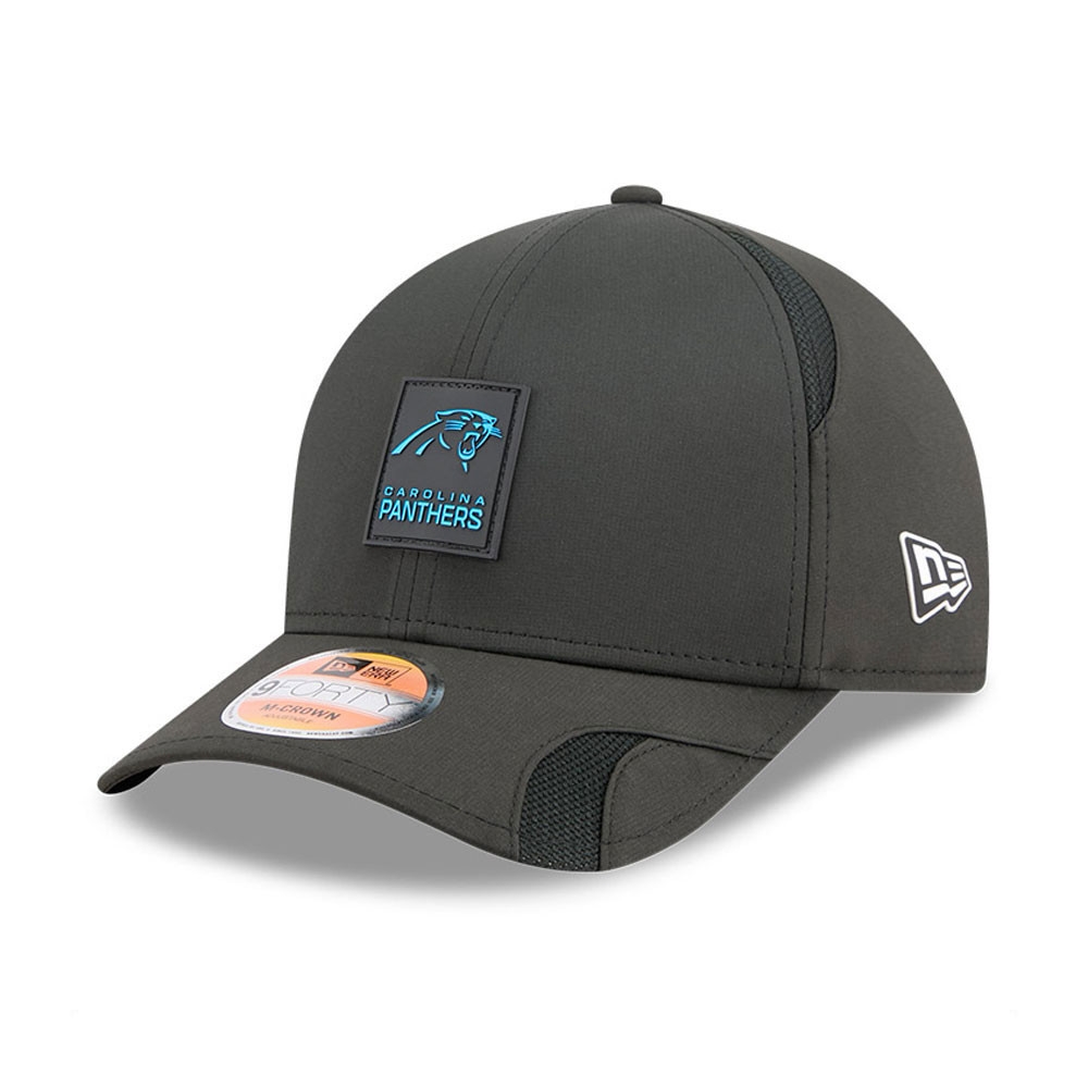 Carolina Panthers 2025 NFL On-Field Sideline 9FORTY M-Crown Cap Black