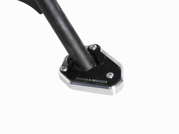 Hepco & Becker side stand extension - black/silverRef : HBE00028A / 42112538 00 91