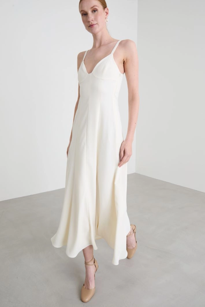 Loose fit dress - IVORY