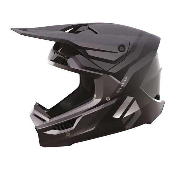 Shot RACE cross helmet - SKY - CHROME 2024 - GrayRef: so2406-c798