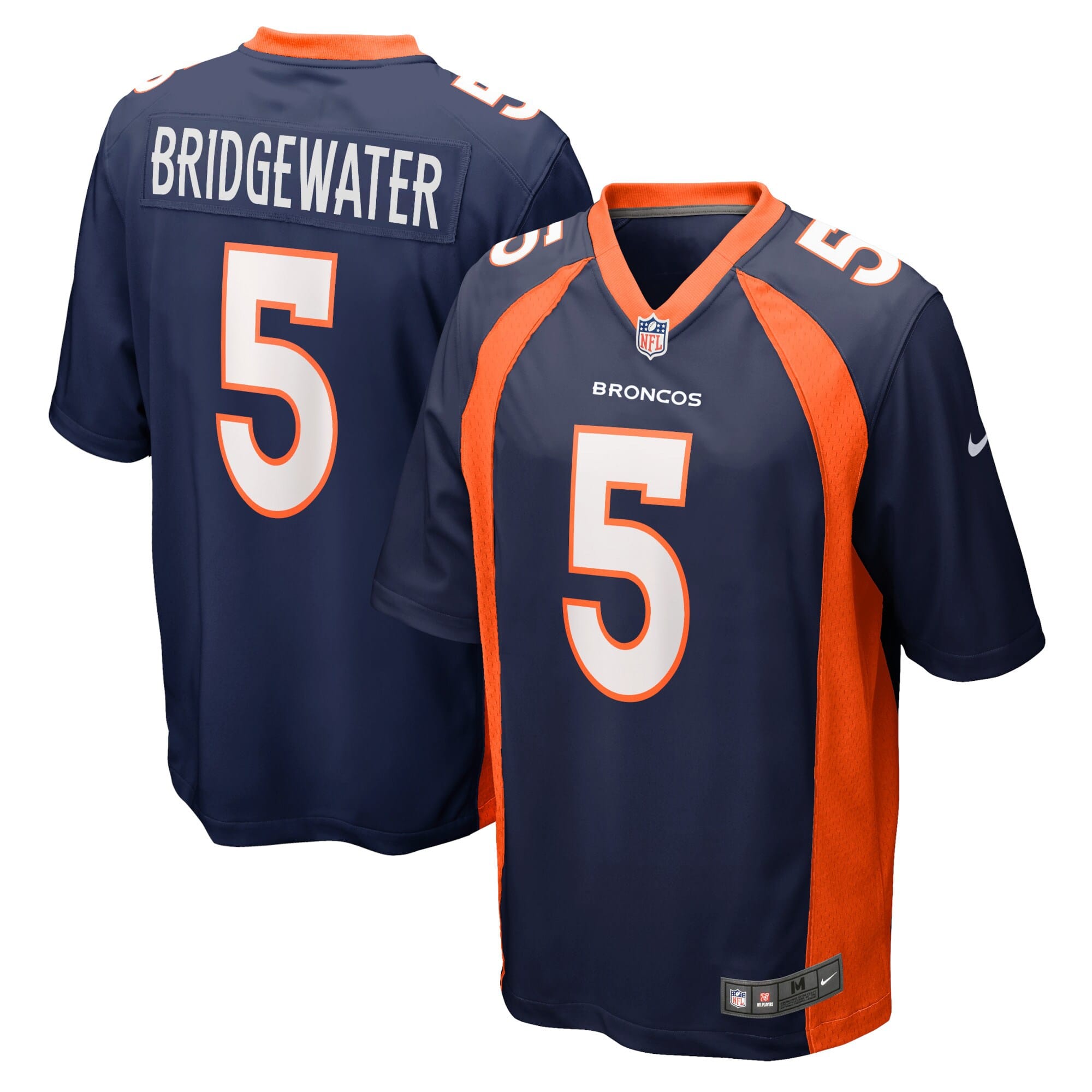 Teddy Bridgewater #5 Denver Broncos Nike Game NFL Jersey Alternate Navy