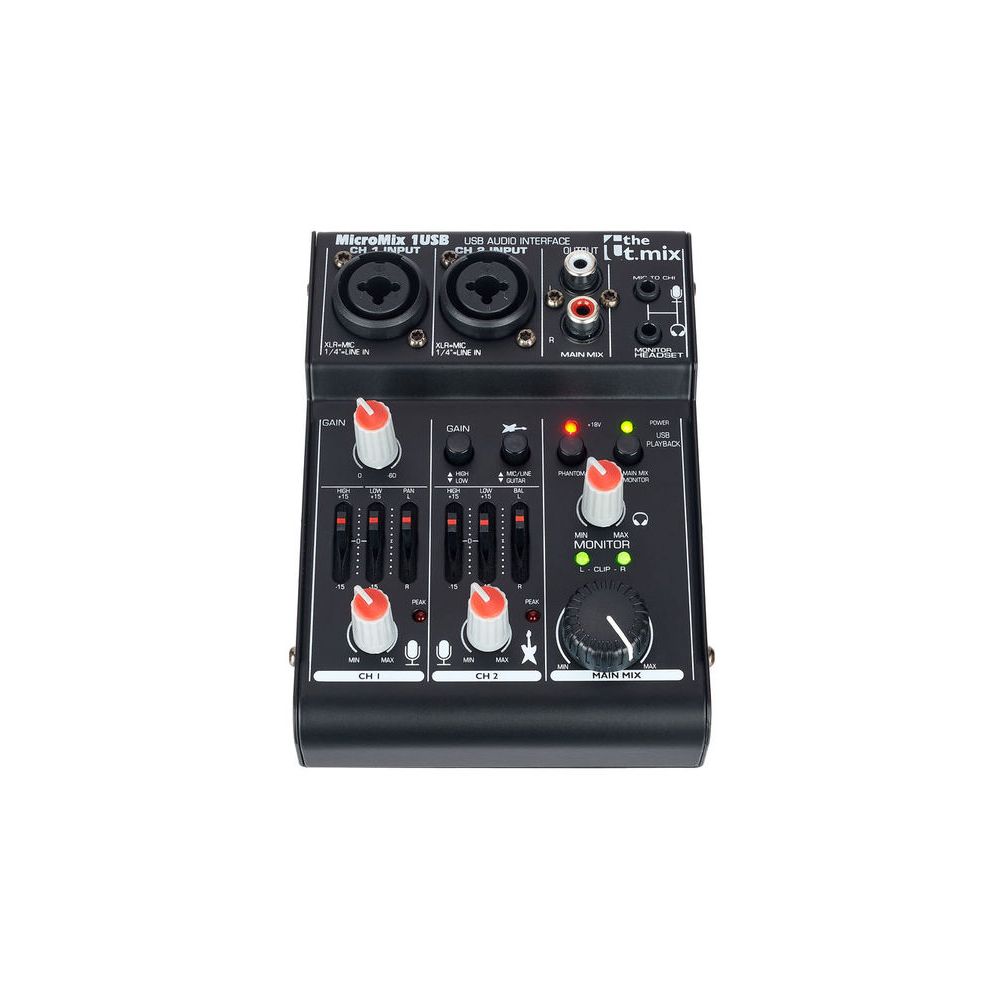 the t.mix MicroMix 1 USB – Thomann Ireland