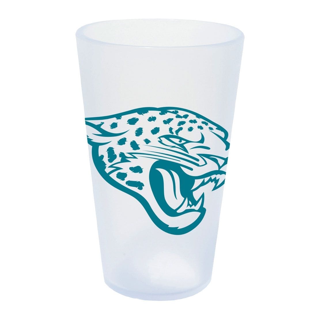 Jacksonville Jaguars Icicle Silicone NFL Pint Glass
