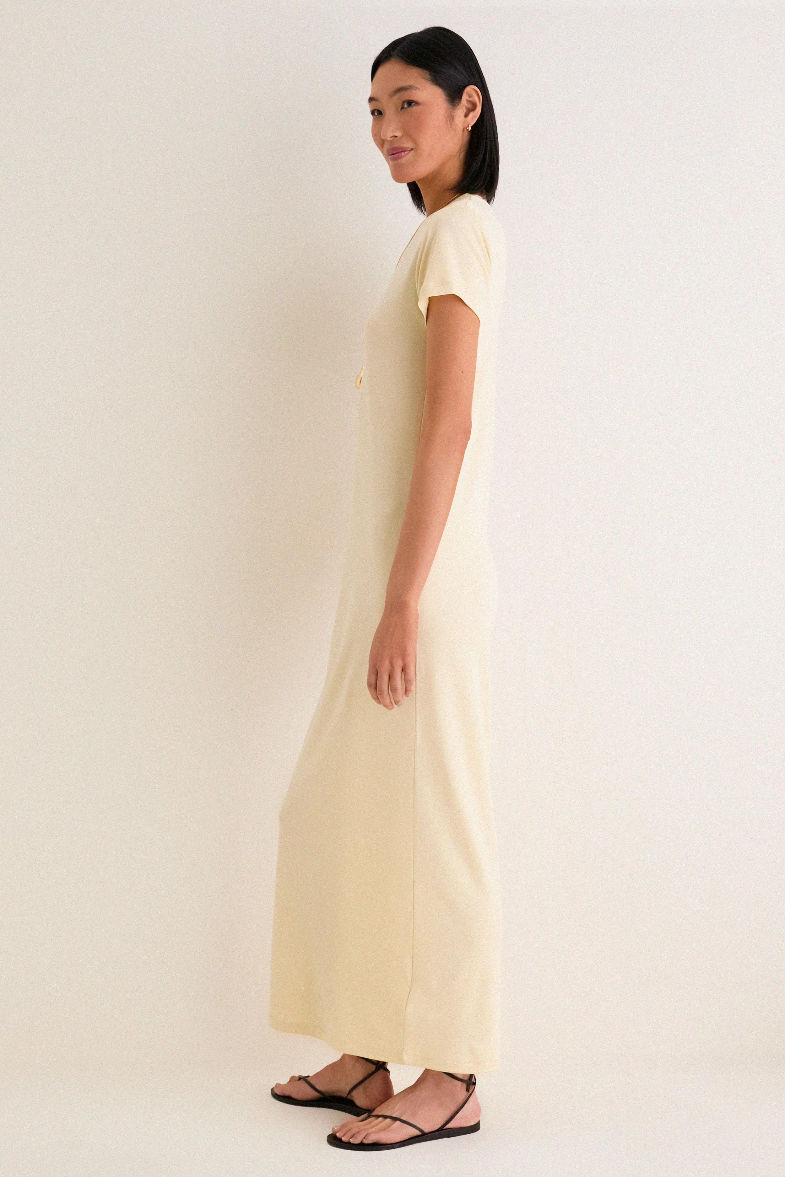 Butter Yellow Wynne Dress