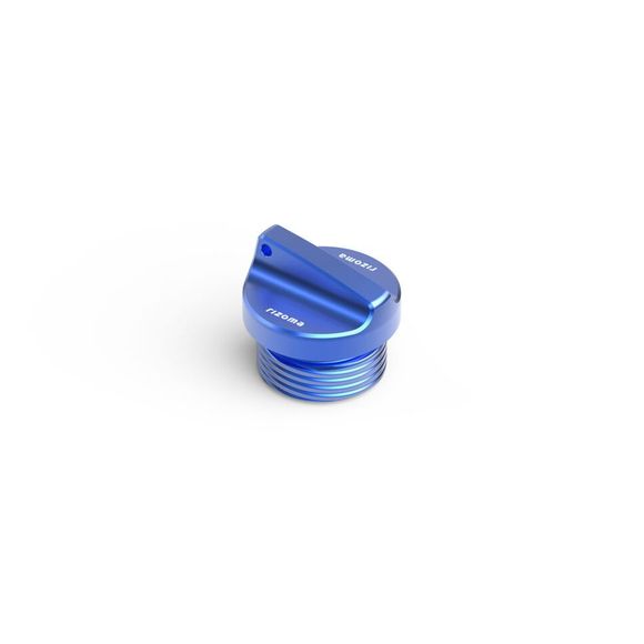 Rizoma anodized oil housing cap - blueRef: RZ1092