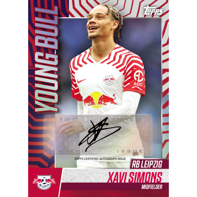 2023/24 Topps RB Leipzig 100% Official Team Set Box