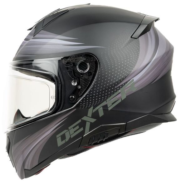 Casque intégral Dexter ELEVEN STRANGER - Noir / GrisRef : DX0626