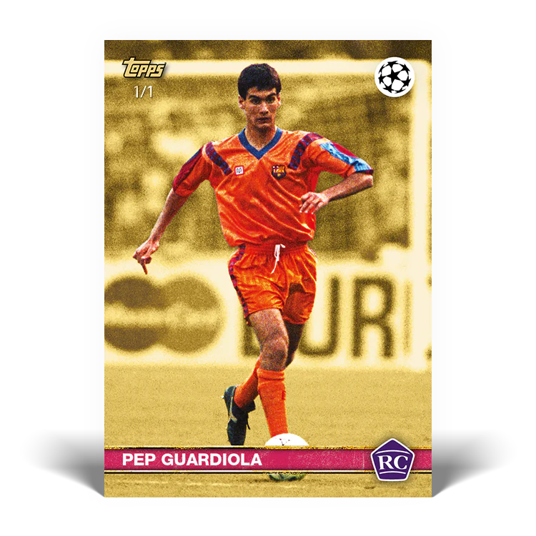 The Lost Rookie Card - Pep Guardiola