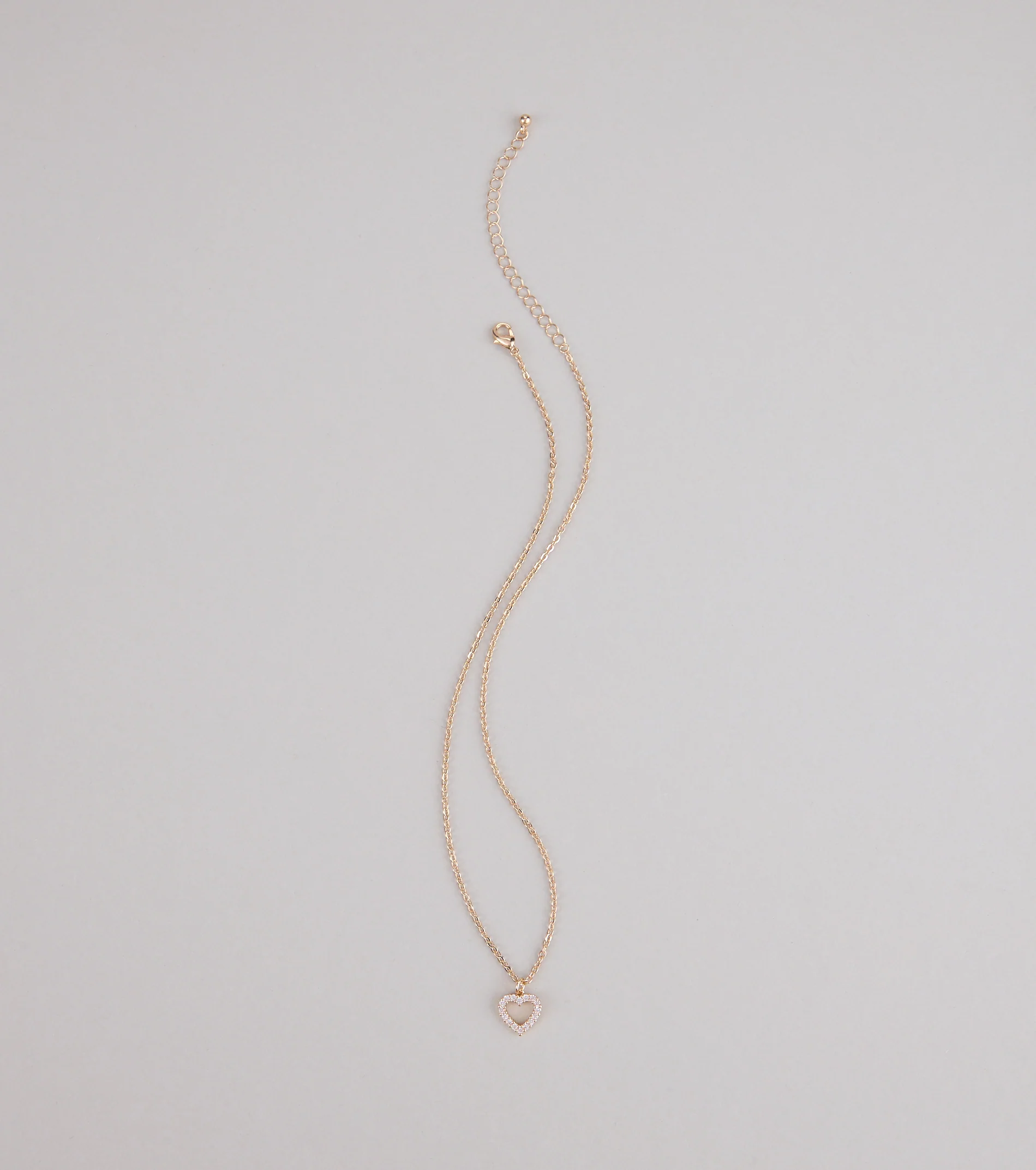 Heart For Sparkle Cubic Zirconia Necklace