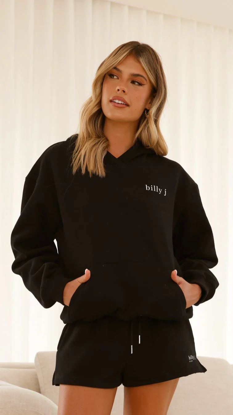 Billy J Hoodie - Black