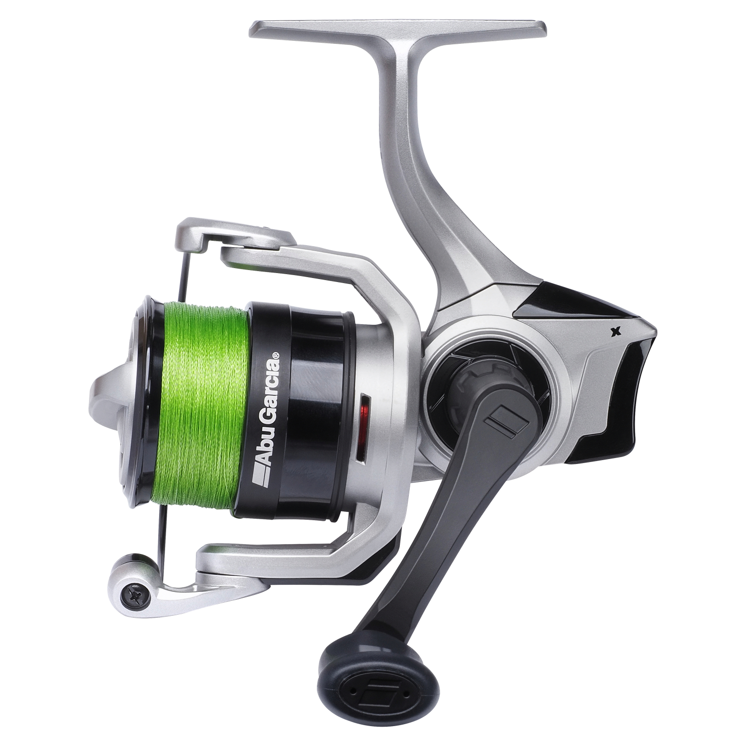 Abu Garcia Max X spinning with line