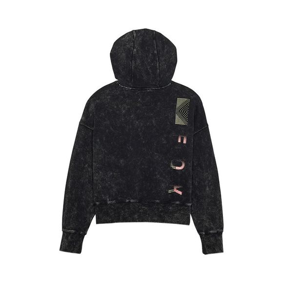 Sweat Fox THROTTLE OVERSIZED FEMME - NoirRef : FX4997