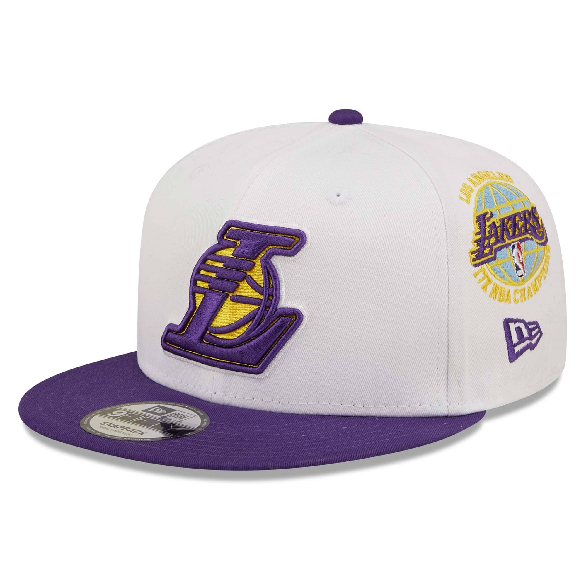 Los Angeles Lakers All Over Patch New Era 9FIFTY Snapback NBA Cap