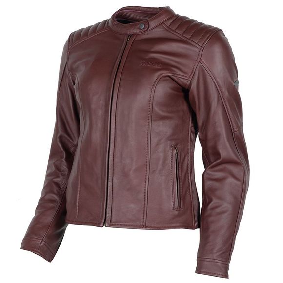 Blouson Moto Soubirac GRETA WATERPROOF FEMME - RougeRef : SB0120