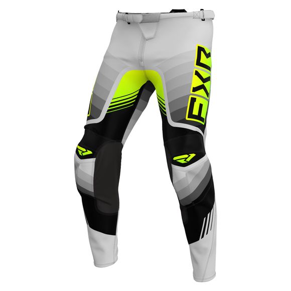 FXR CLUTCH PRO 24 2024 cross pants - Gray / YellowRef: FXR0508