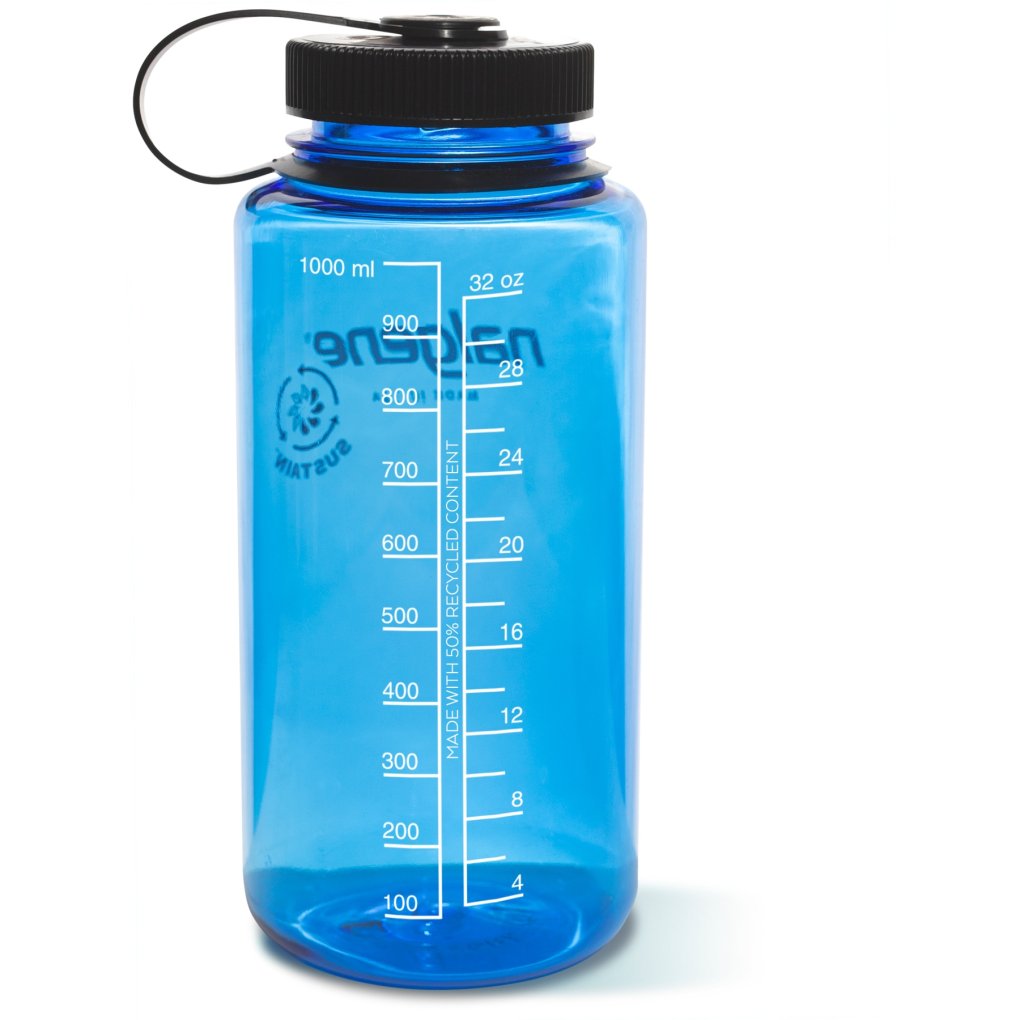 Nalgene Wide Mouth Sustain Bottle 1L - blue