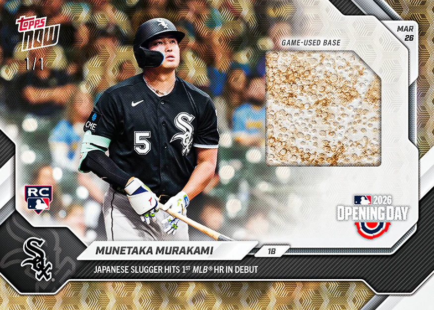 Munetaka Murakami - 2026 MLB Topps NOW® - Card 5 - PR: 9950