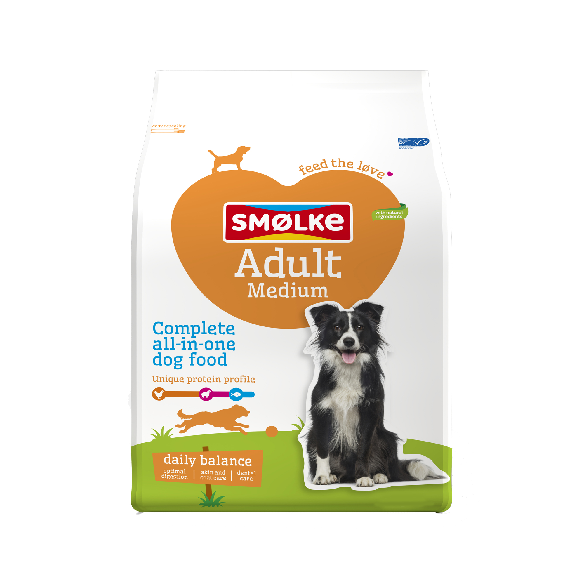 Smølke Adult Dog Medium - 3kg