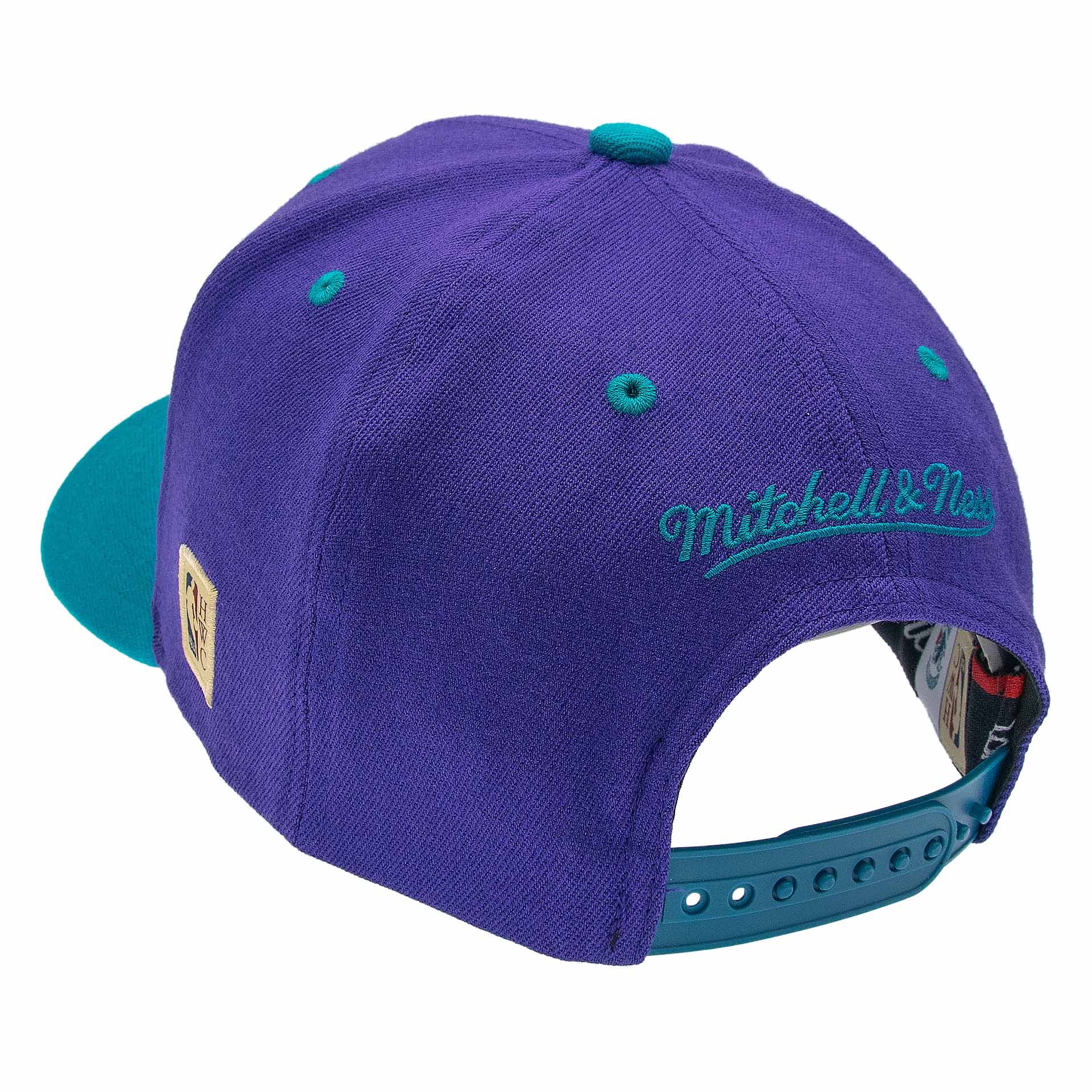 Charlotte Hornets Team Arch Classic Red Stretch-Snap NBA Cap Purple
