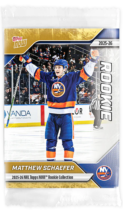 2025-26 NHL Topps NOW® Rookie Collection 10-Sticker Set - PR: 600